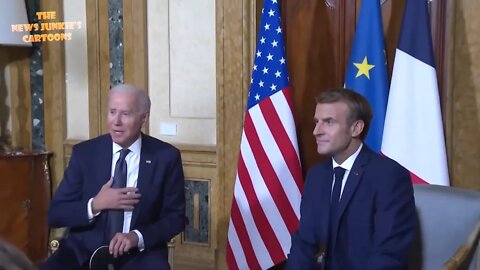 Biden on if United States and France relationship is repaired: "You asking me?"