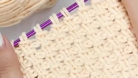 🧶Super Easy Tunisian Crochet Baby Blanket For Beginners