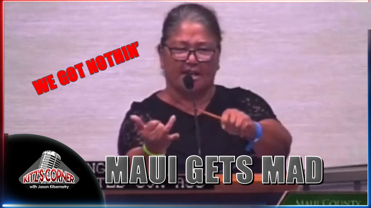 Maui Residents FURIOUS at Pathetic Emergency Response By Feds