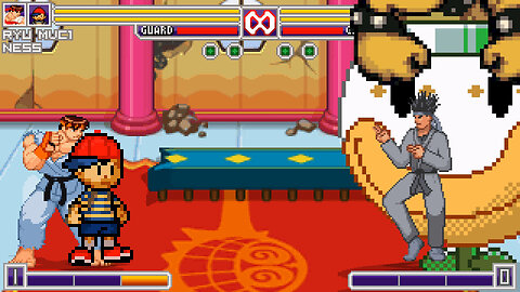 MUGEN - K.Y-Shanxi's Chars - Ness & Ryu mvc1 vs. Kung Fu Man & Bowser - Download