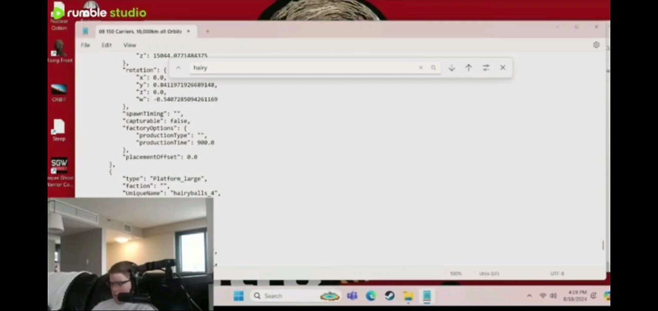 Hackerman 9000...CLACK CLACK CLACK