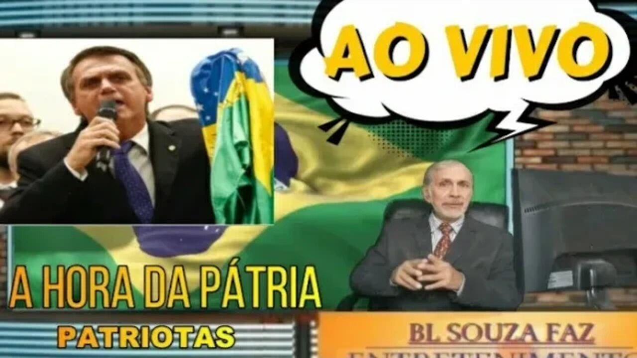 AO VIVO A HORA DA PÁTRIA - FUX E O DISCURSO HIPÓCRITA MENTIROSO CONTRADITÓRIO.