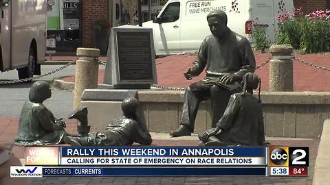 Race rally to be held in Annapolis Sunday in light of recent racially charged incidents