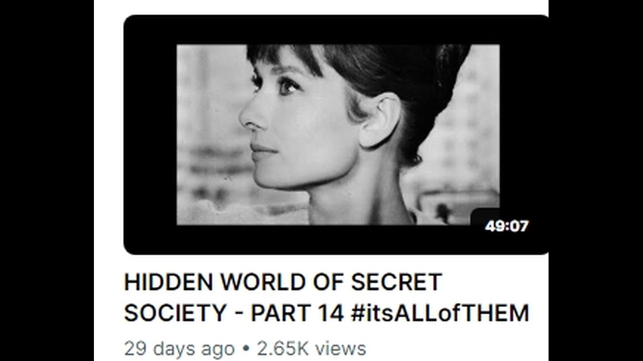 HIDDEN WORLD OF SECRET SOCIETY - PART 14 #ITSALLOFTHEM #inverted #luciferians