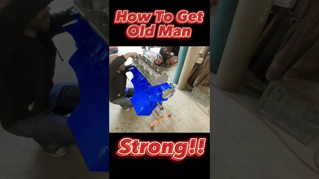 How To Get Old Man Strong! The Big Block Ford 429 460 521 Way! #shorts