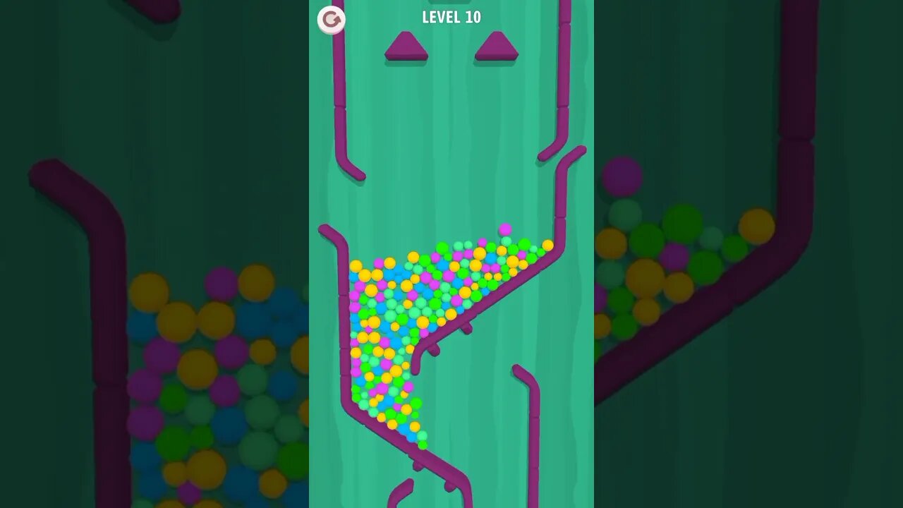 Garden Balls gameplay level 10 #walktrhough #shorts #gardenballs