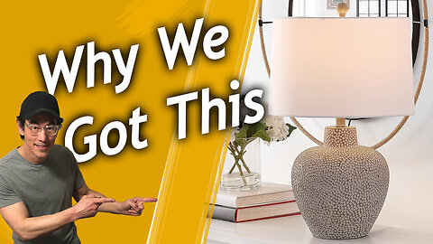 Safavieh LED Table Lamp For Our Home, Why We Use This, Product Links