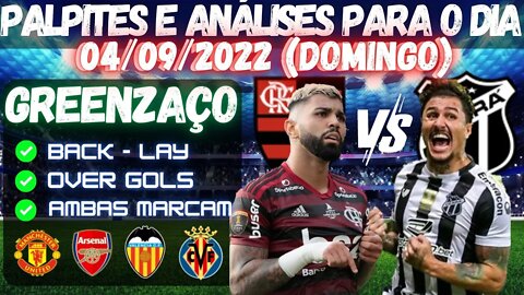PALPITES DE FUTEBOL PARA O DIA 04 09 2022 (SEXTA) DICAS DE APOSTAS ESPORTIVAS E PALPITES PARA HOJE