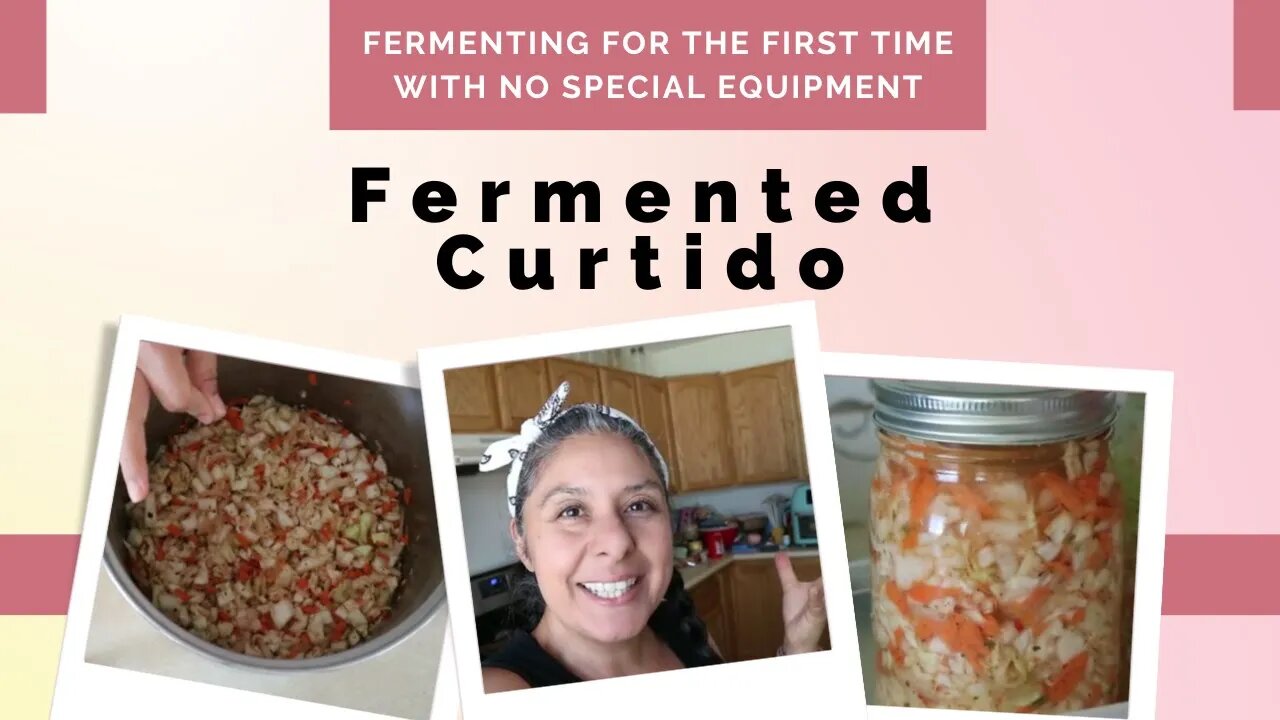 Fermenting for the First Time - Making Curtido