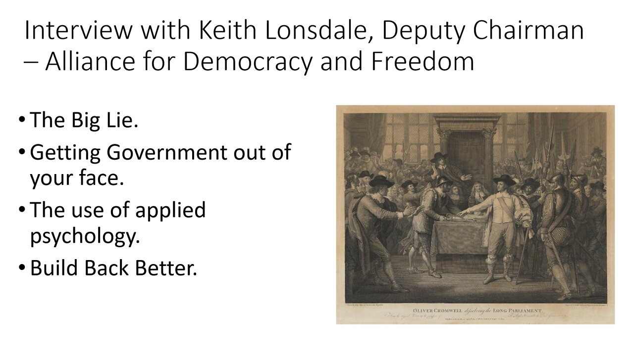 Interview with Keith Lonsdale, Deputy Chair ADF