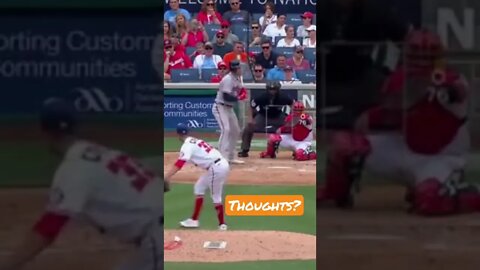 Alittle wide 👀 #mlb #braves