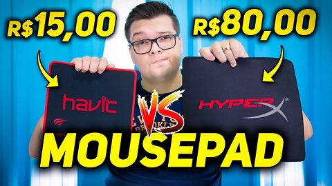 MOUSEPAD mais CARO da MAIS PRECISÃO? EU TESTEI!