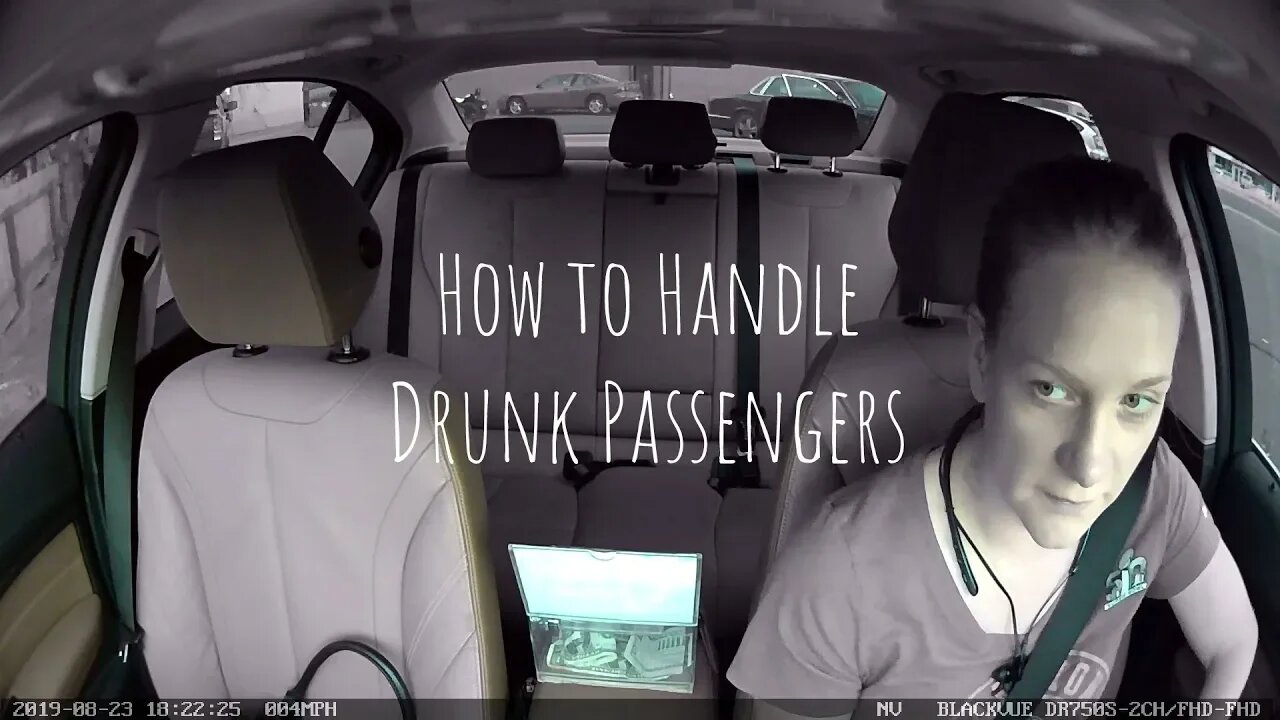 Uber How To Handle Drunk Passengers | Dashcam Series 1