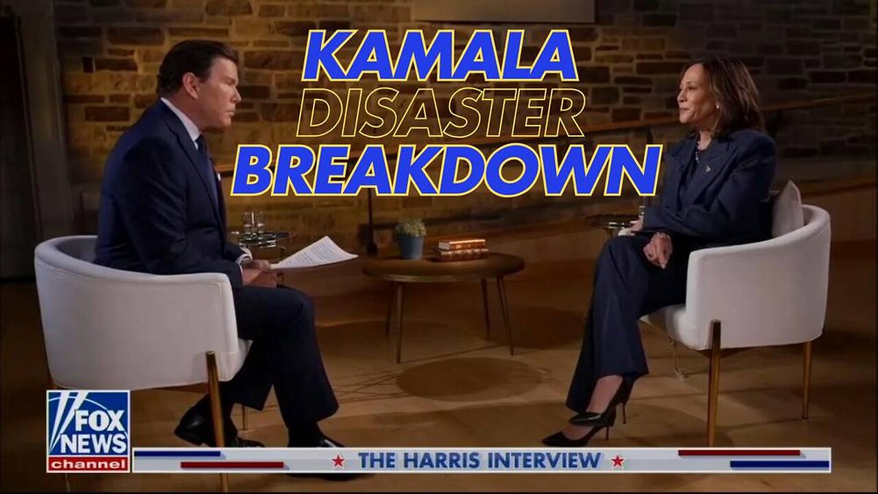 Lowlights Of Kamala Harris Disastrous Fox New Interview