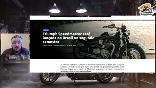 Se prepare, Triumph SPEEDMASTER CUSTOM já está por aqui, Lançamento EM BREVE