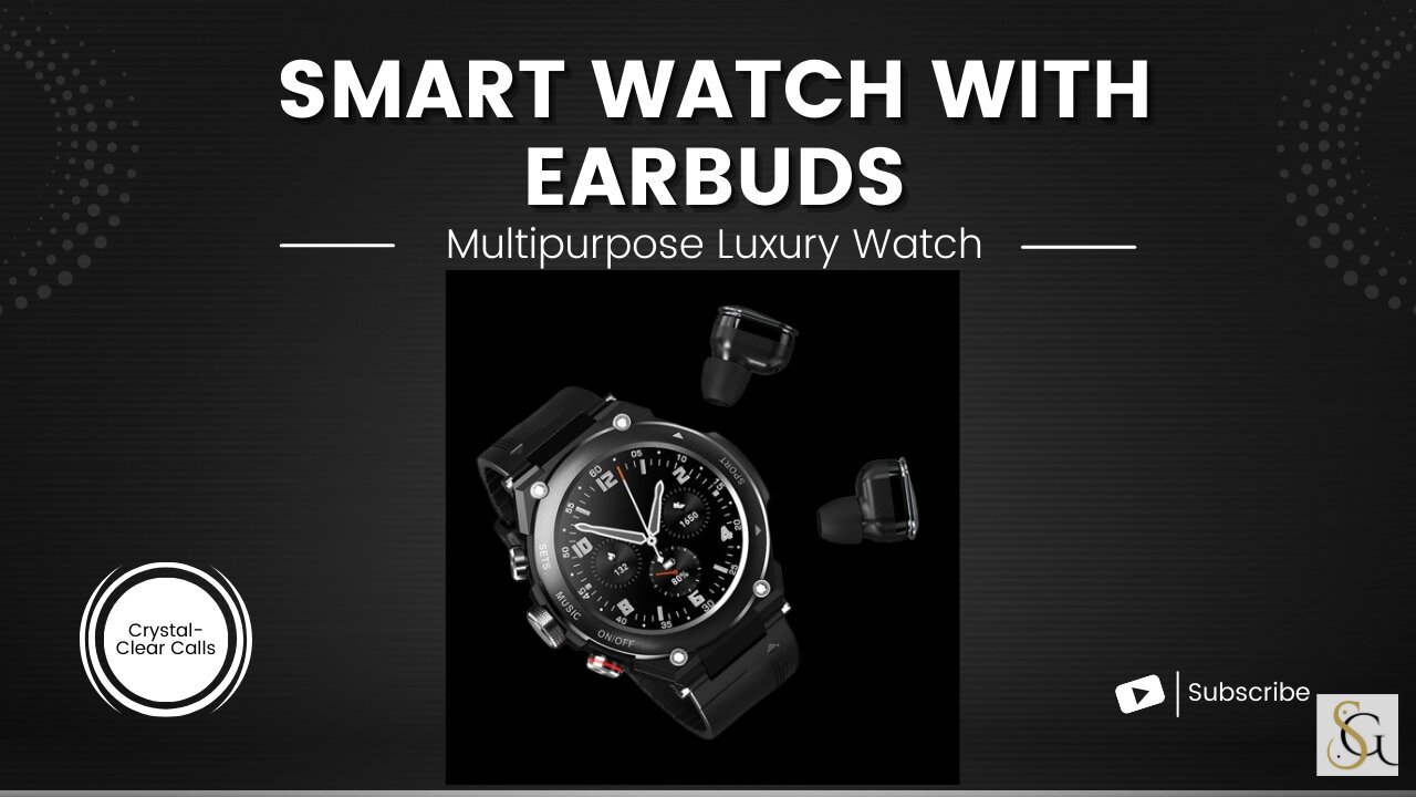 Can't Find Quality Earbuds? Try the 2 in 1 Smart Watch with Earbuds for Ultimate Convenience!