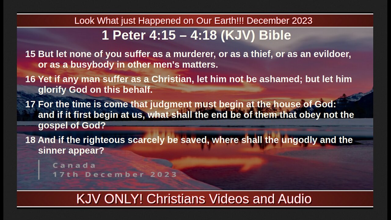 Look What just Happened on Our Earth!!! December 2023