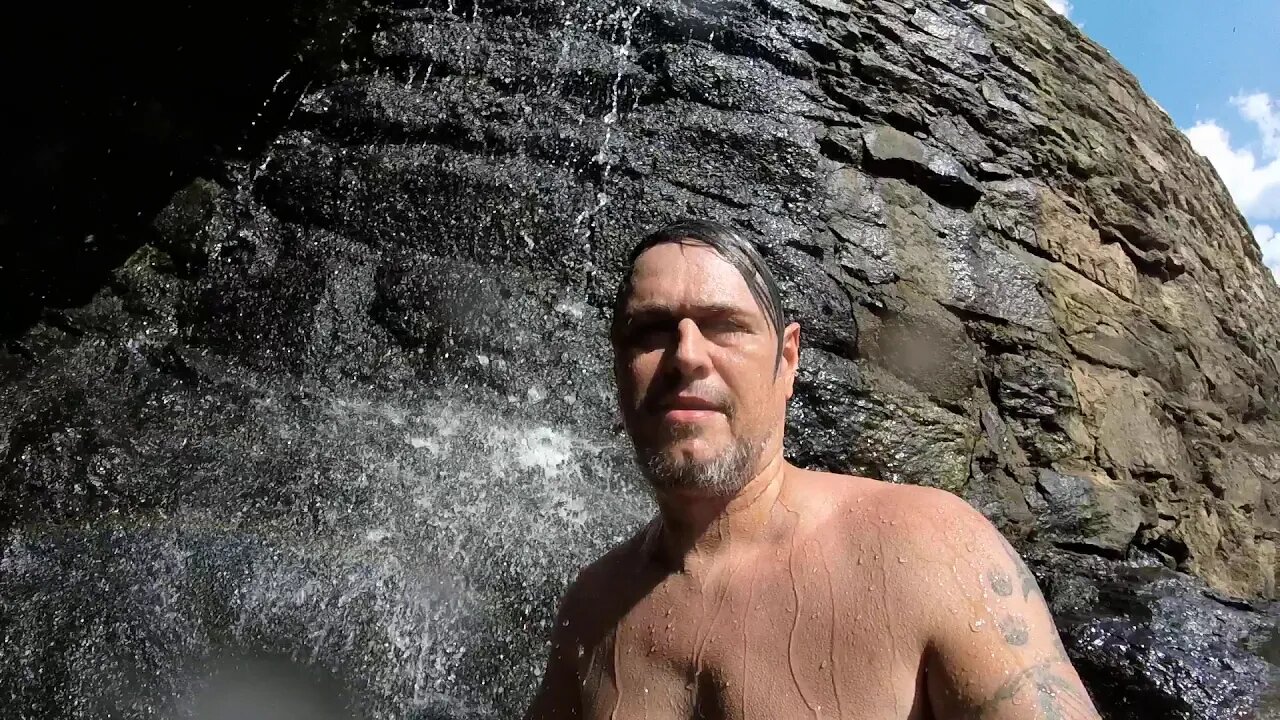 Getting cooled off, Redneck style!