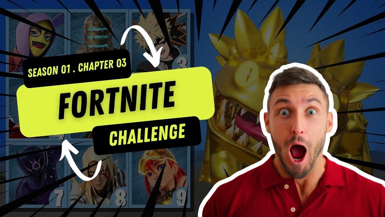 FORTNITE CHALLENGE - THE BEST OF SEASON 1 CHAPTER 3.