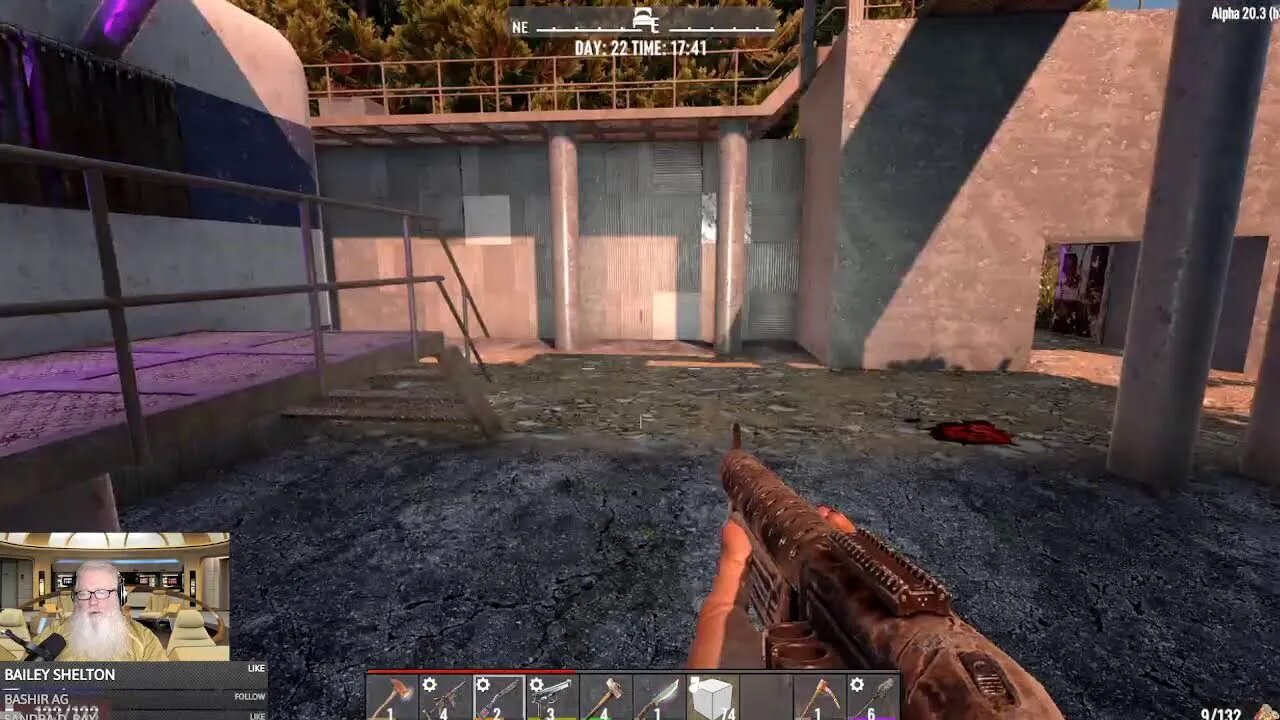 Stardate 4172022 7Days to Die: Solo play on private server...no mods, just me and death.