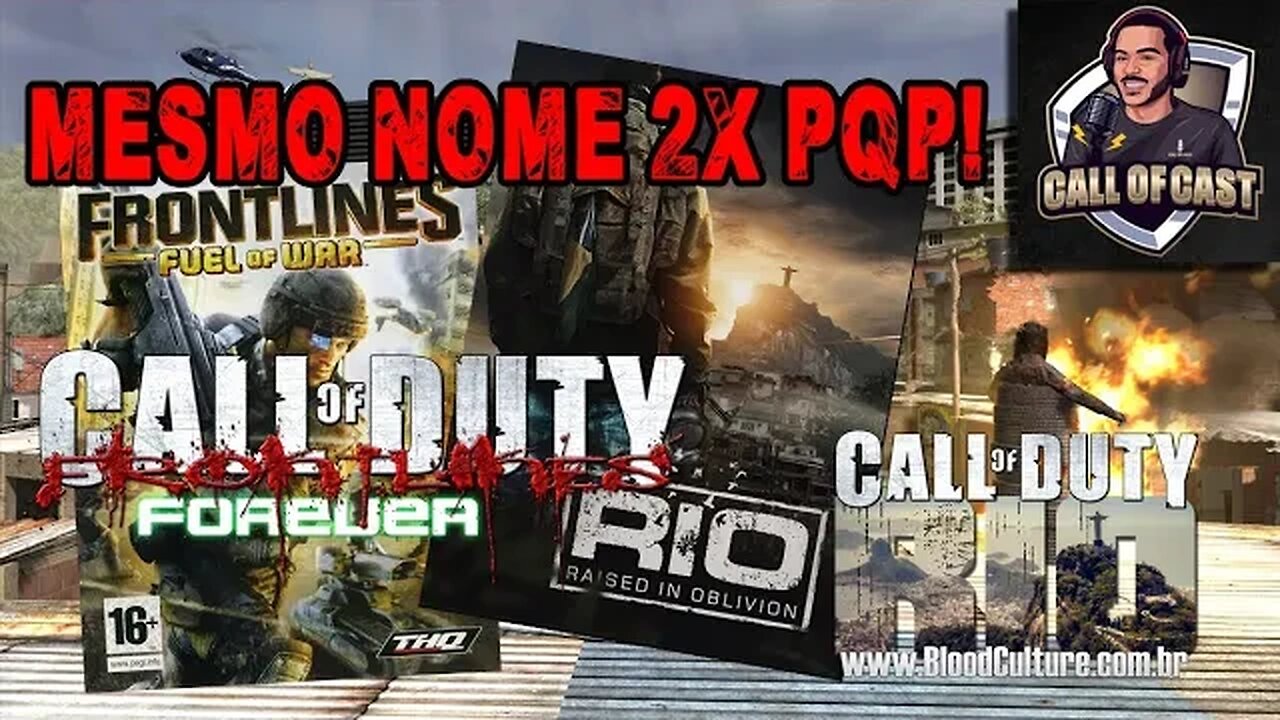 Frontlines e Rio foram prejudicados por outros projetos problemáticos por usarem os mesmos nomes