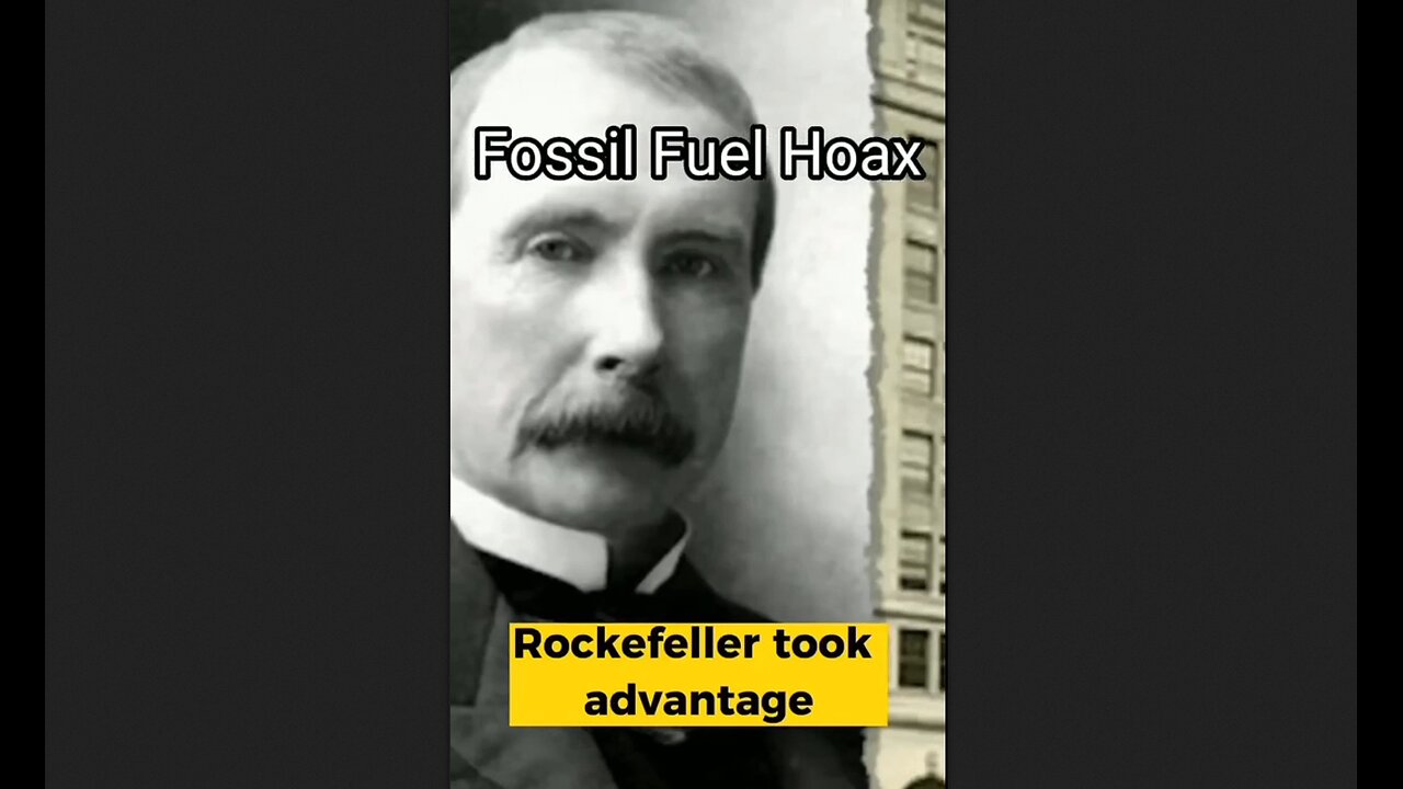 Oil Is abiotic - It is a renewable resource & they have always known that