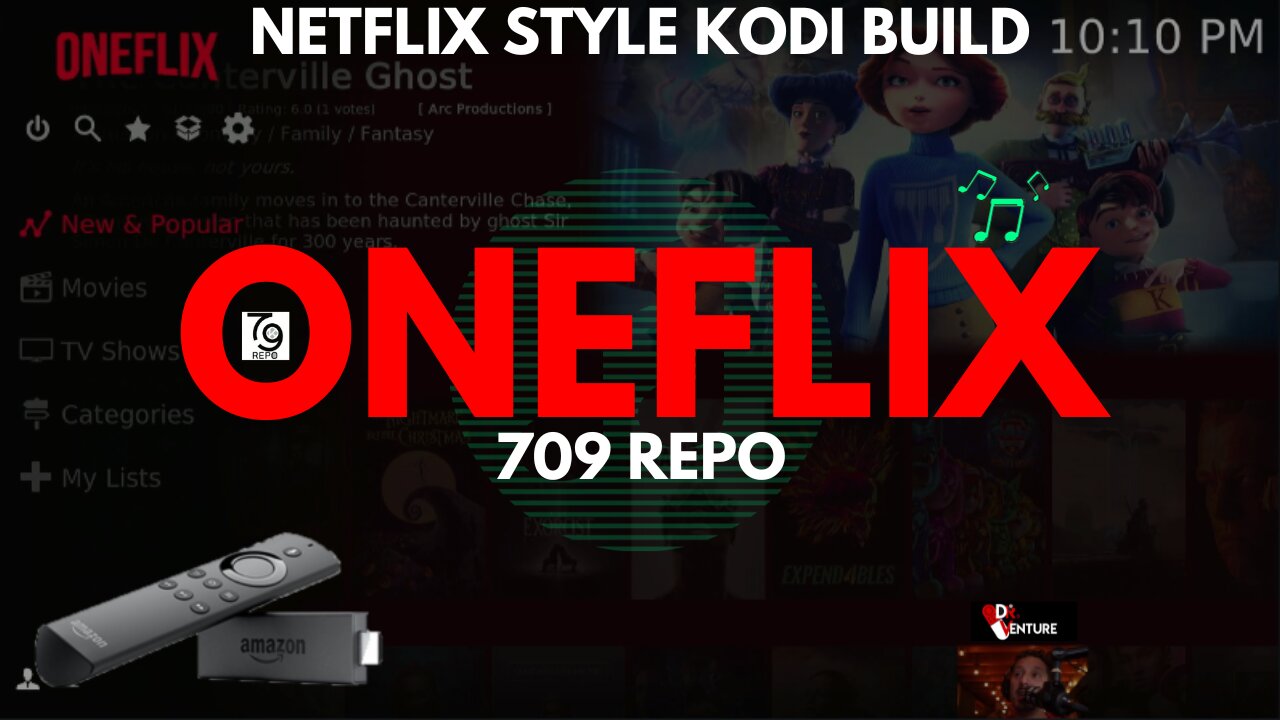 Kodi NETFLIX Style Builds - ONEFLIX - 709 Repo