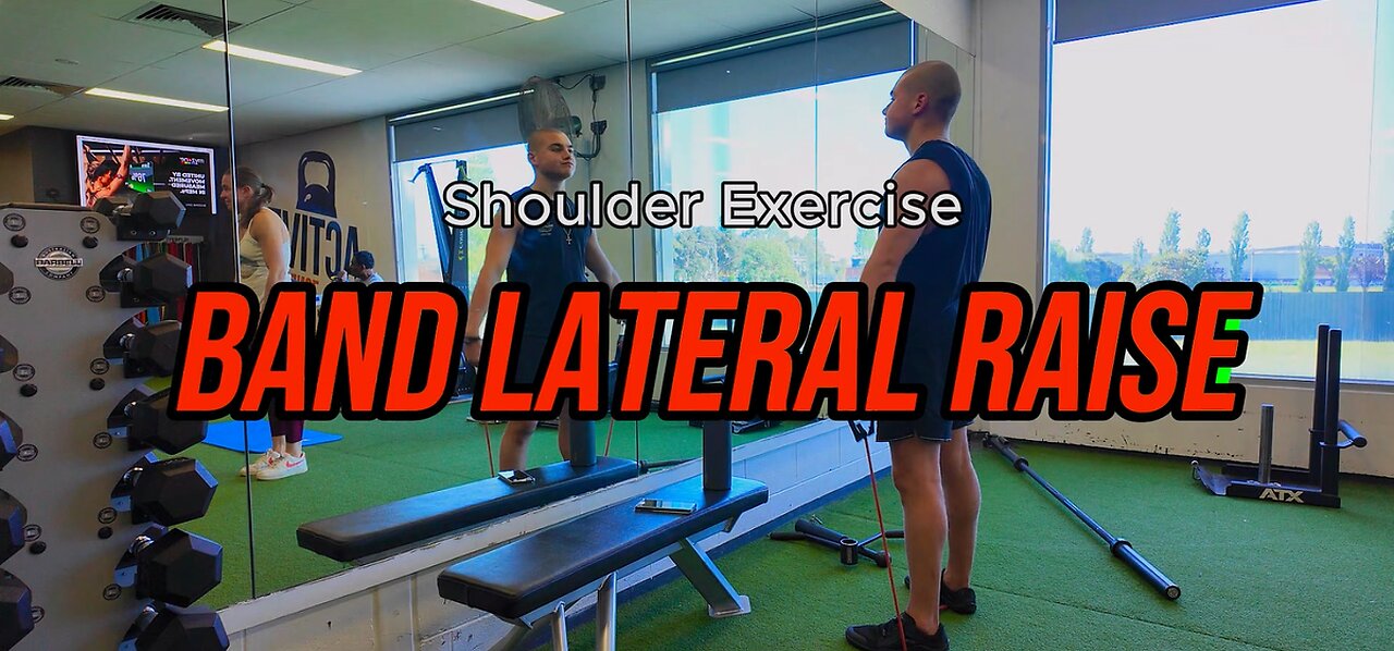 Band Lateral Raise | SHOULDER Exercise