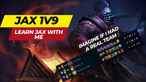 Learning Jax (BEST DECISION I'VE MADE AS LOW ELO)