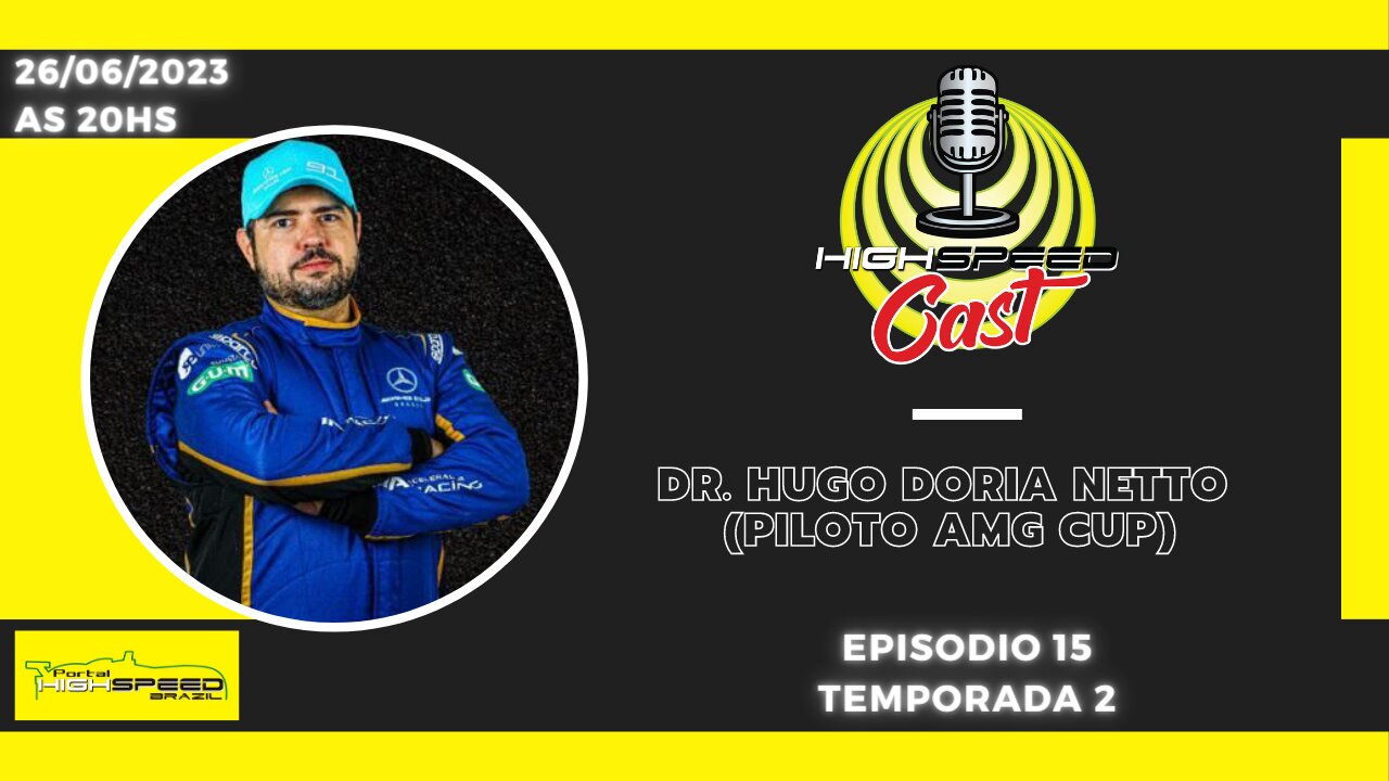 DR . HUGO DORIA NETTO | PILOTO E NEUROCIRURGIÃO | HIGH SPEED CAST | AO VIVO