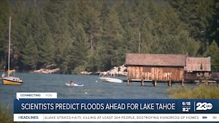 Scientists predict floods ahead for Lake Tahoe