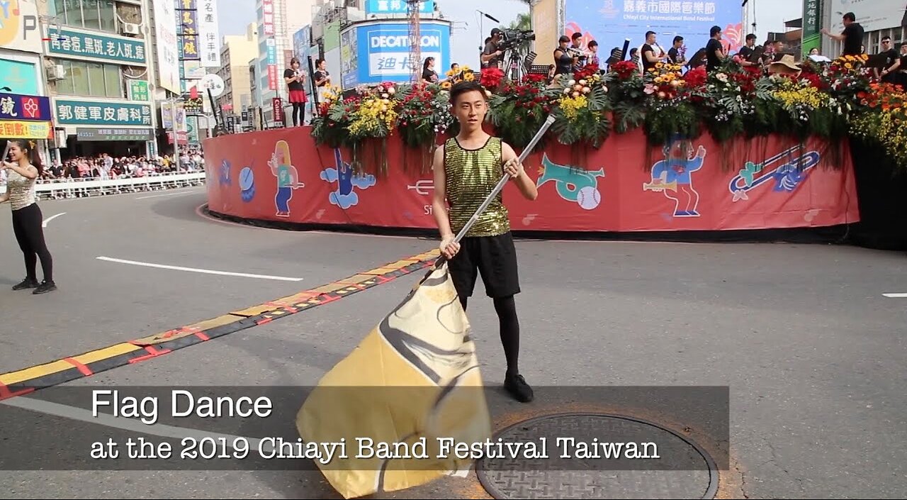 Flag Dance Chiayi Band Festival Taiwan 2019