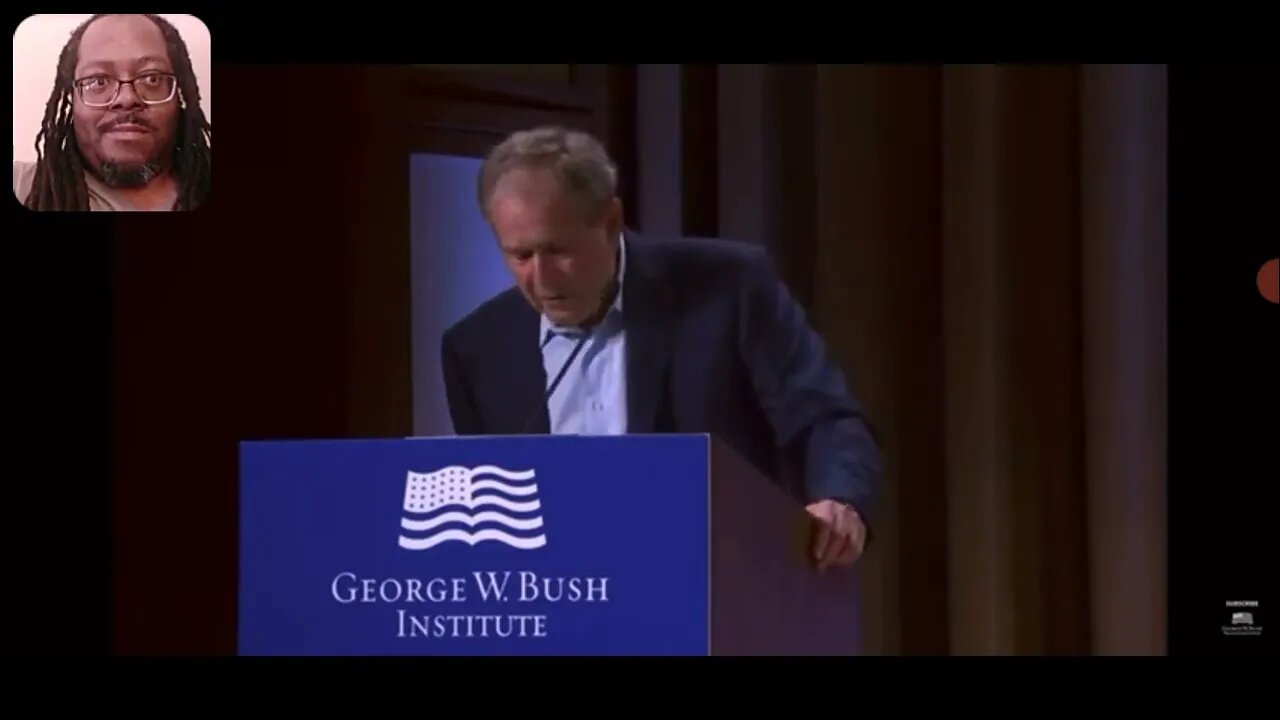 Former President George W. Bush Accidentally Condemns His War In Iraq In A Speech On Ukraine War!