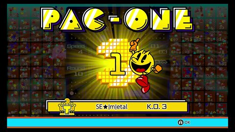 Pac-Man 99 (Switch) - Rank 40! (Online Battles #10, 4/20/21)