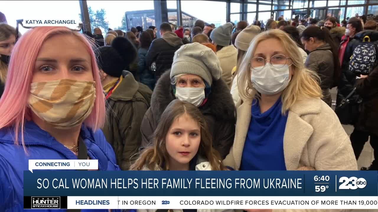 San Diego woman helps her family flee Ukraine