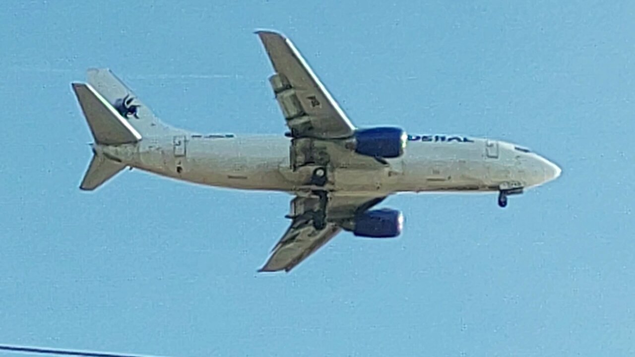 Boeing 737-300F PR-SDQ vindo de Belo Horizonte para Fortaleza