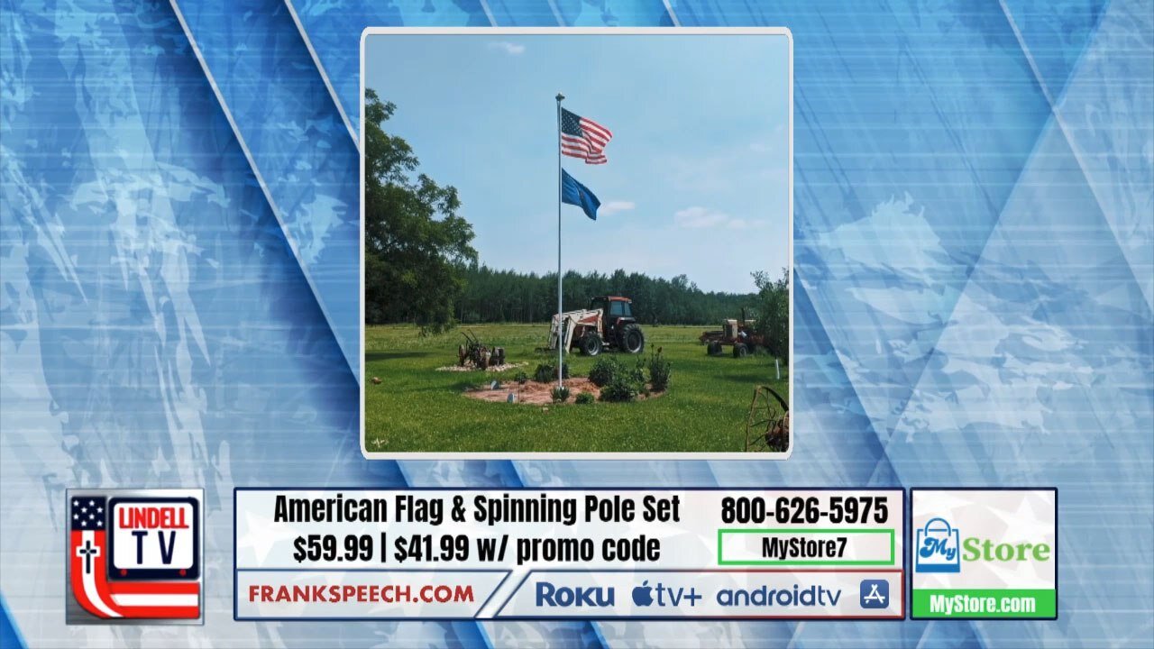 MyStore Shopping Hour: Introducing American Flag & Spinning Pole Set