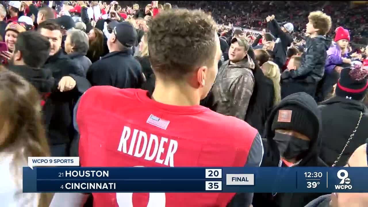 Postgame coverage of the Bearcats' 2021 conference championship