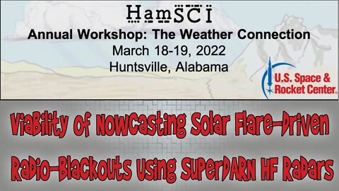 HamSCI Workshop 2022: Viability of Nowcasting Solar Flare-Driven Radio-Blackouts Using SuperDARN