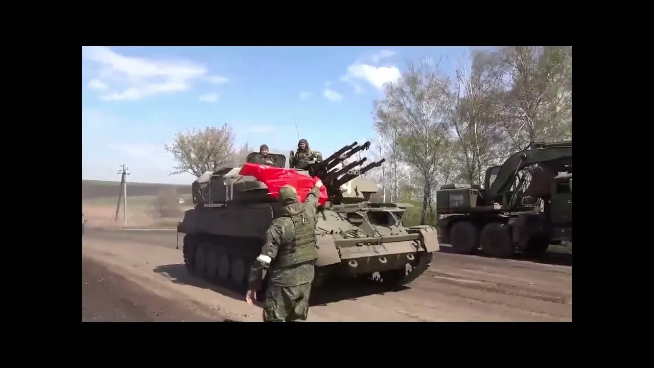 Russian reinforcements arrive in Izyum!