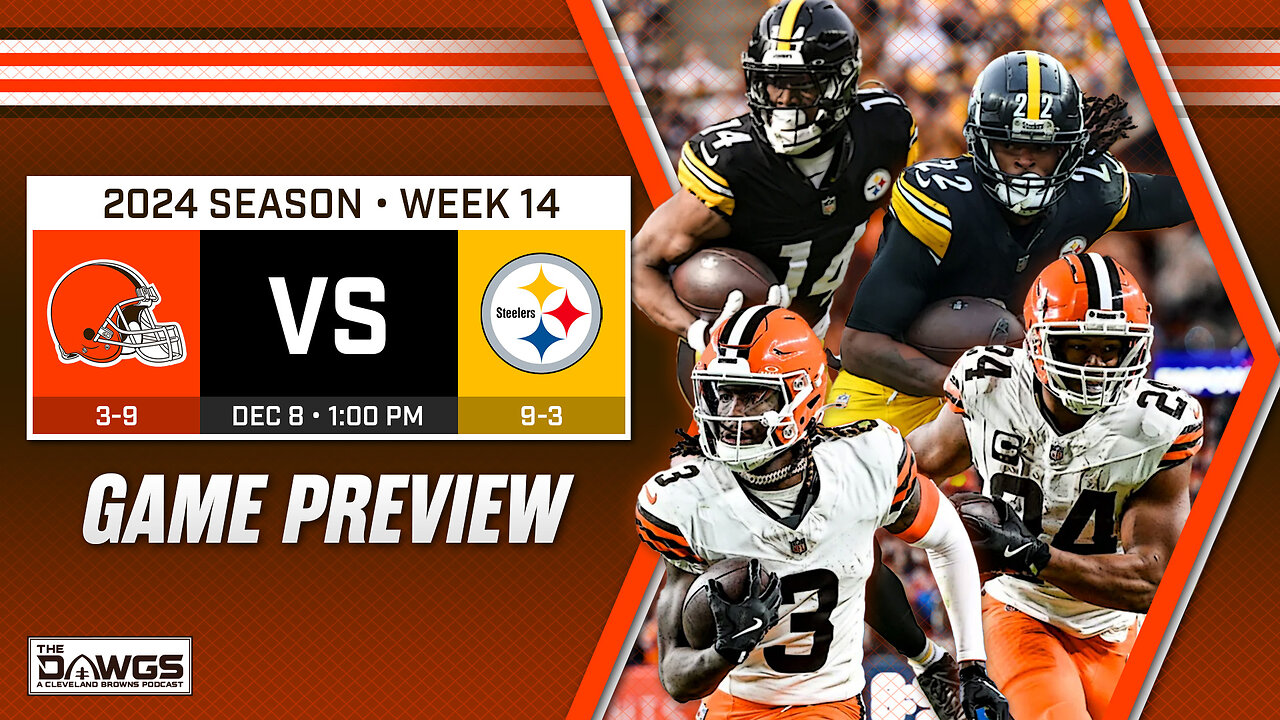 Browns at Steelers: Game Preview - Can the Browns Pull Off the Squeeler Sweep?