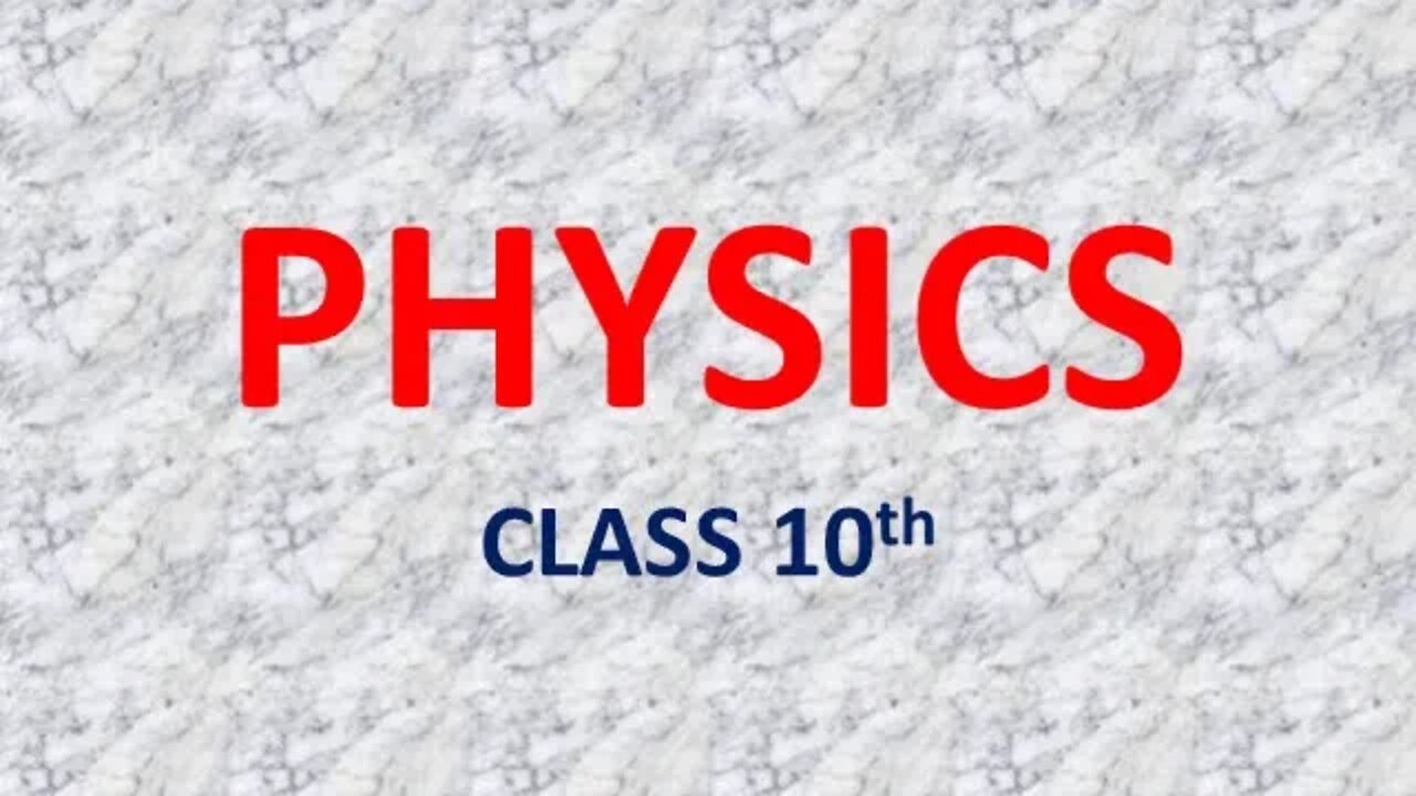 CLASS 10th Physics CH#11 Lecture#10 Q 12