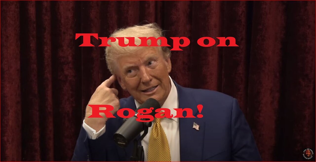 President Donald J. Trump interviewed by Joe Rogan!