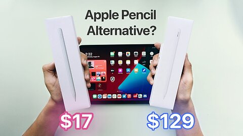 $17 Knock off vs $129 Apple Pencil 2 ¦ Is this the best Apple Pencil alternative¿