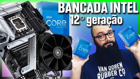 Bancada de Testes Intel Gen 12 com DDR5 !