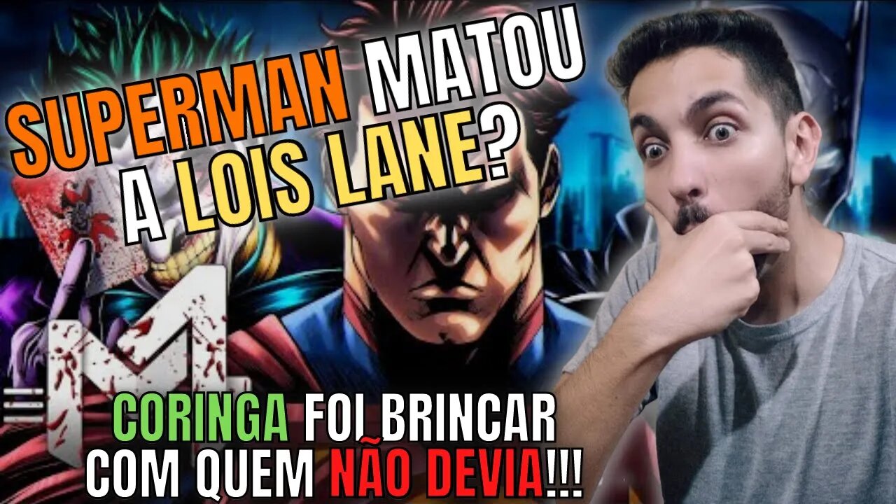 ( SUPERMAN FEZ ISSO??) REACT Injustice (DC Comics) - Deuses Entre Nós | M4rkim ft. Basara & AniRap