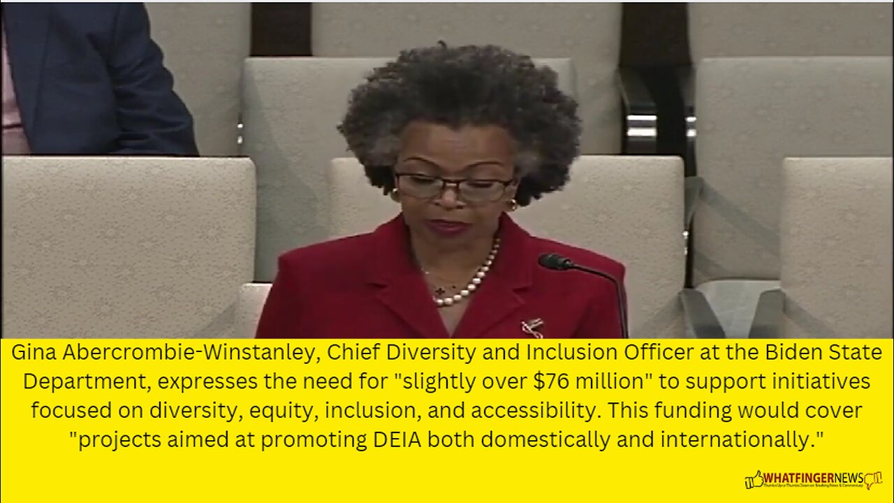 Gina Abercrombie-Winstanley, Chief Diversity and Inclusion Officer at the Biden State Department