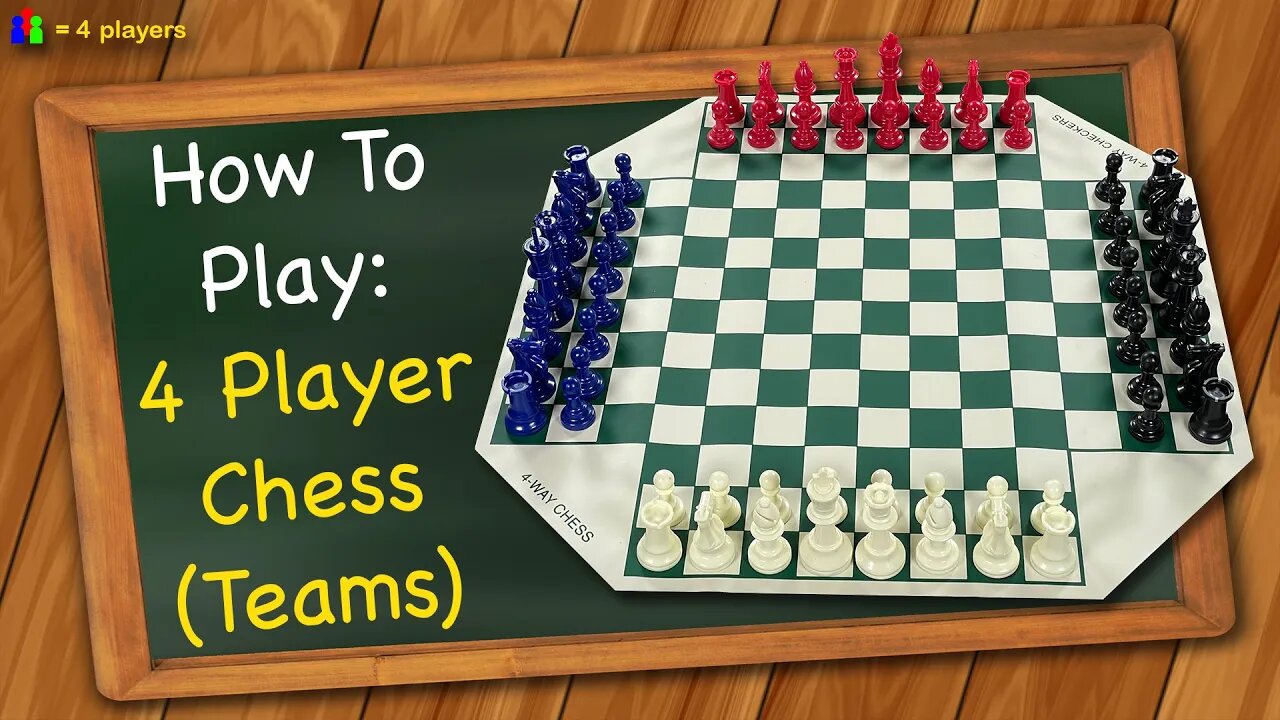 How to play 4 Player Chess (Teams)