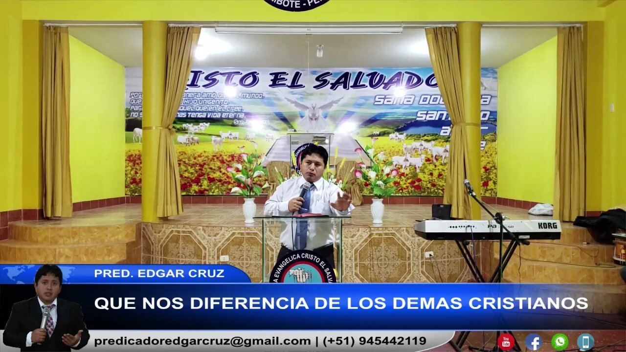 Que nos diferencia de los demás cristianos - EDGAR CRUZ MINISTRIES