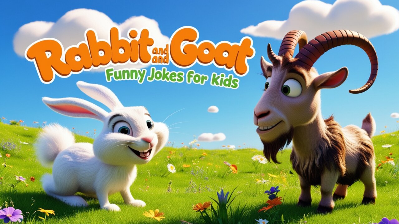 Rabbit vs Goat 🐐 | Hilarious Animal Jokes for Kids | Twinkle Tales